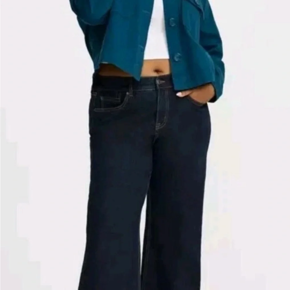 torrid Teal Utility Button-Front Jacket - Picture 2 of 13